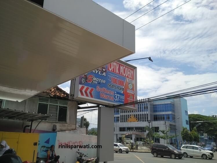 pengalaman beli kaca mata di optik modern bandar lampung