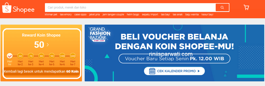 masa berlaku koin shopee