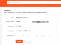 menghapus akun shopee