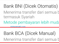 Pembayaran Shopee Dicek Manual Dengan Metode Pembayaran Transfer