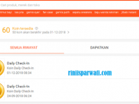 makin susah mendapatkan koin shopee dari belanja dan reward