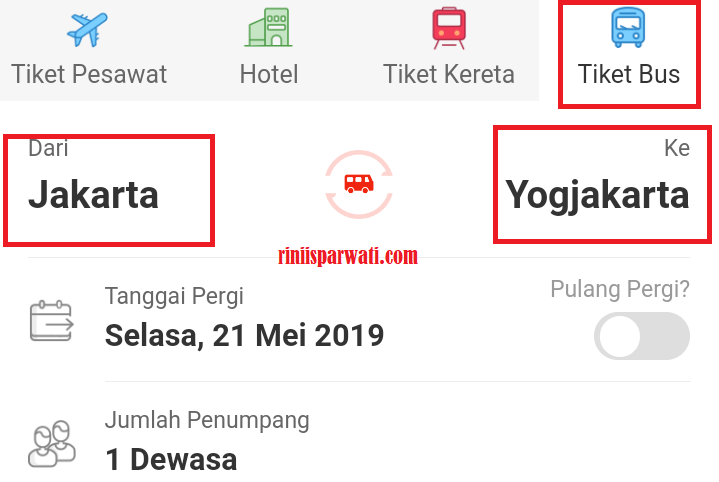 Beli Tiket Bus Online Bisa Di JD.ID, Begini Caranya