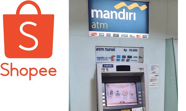 Cara Bayar Shopee Lewat ATM Mandiri, Virtual Account Dicek Otomatis