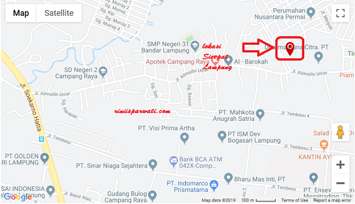 Lokasi & No Telp SiCepat Lampung Campang Raya Dan Basuki Rahmat