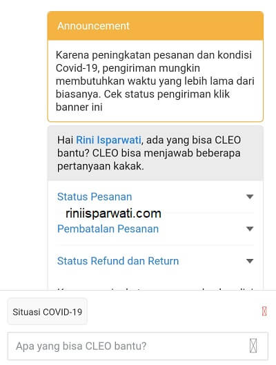 Lazada chat live Chat Online