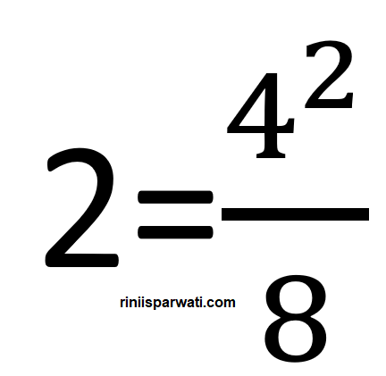 cara membuat pangkat di equation word