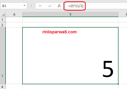 Cara Menghitung Akar Di Excel Paling Ampuh Ini Rumusnya Hot Sex Picture