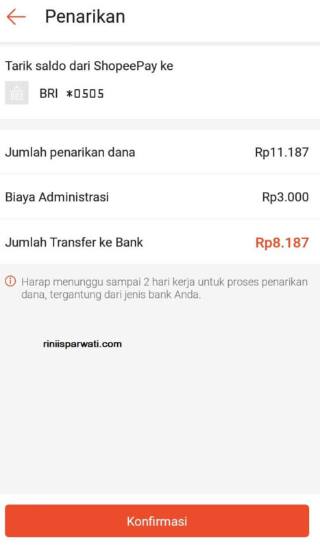 cara transfer shopeepay ke rekening bank (3)