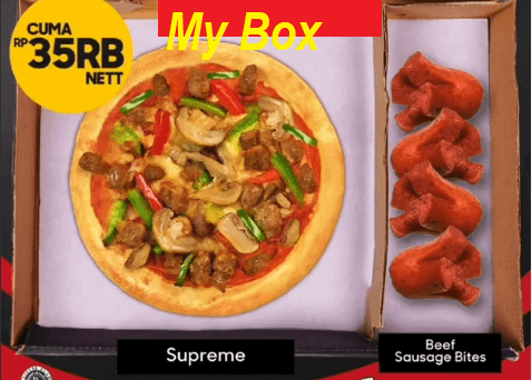Menu My Box PHD / Pizza Hut